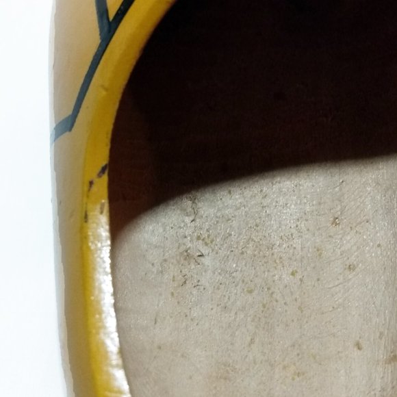 Vintage Dutch Decorative Hand Painted Wooden Clogs - Picture 15 of 16